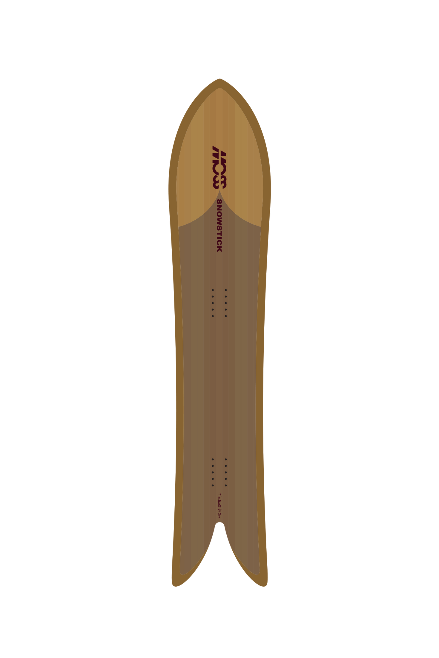 MOSS SNOWSTICK MODERN FISH 26/27