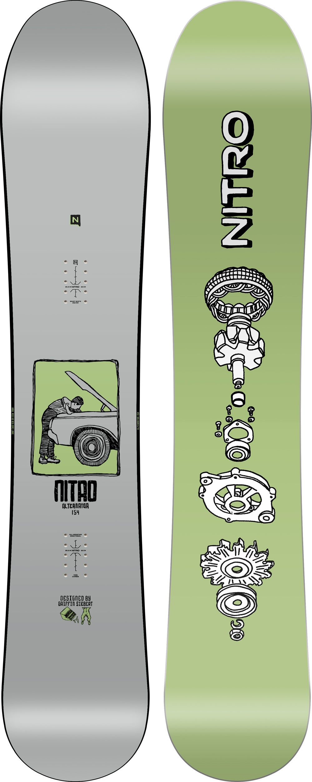 NITRO Nitro Alternator Snowboard 25/26