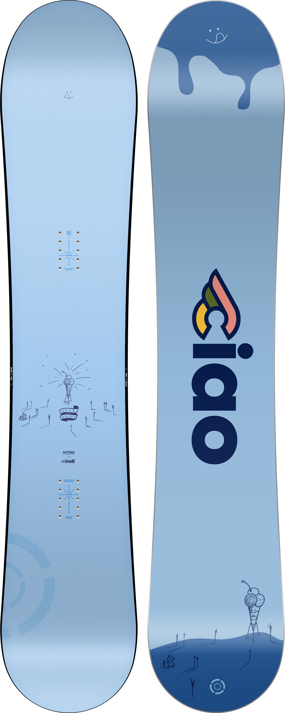 NITRO Nitro Phase x Cinelli Snowboard 25/26