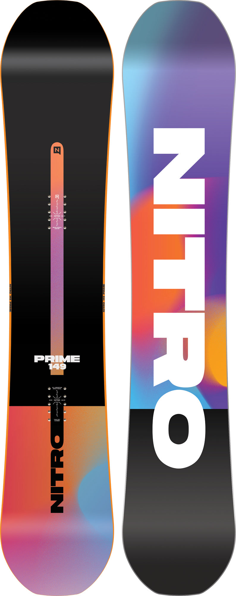 NITRO Nitro Prime Chroma Cam-Out Snowboard 25/26