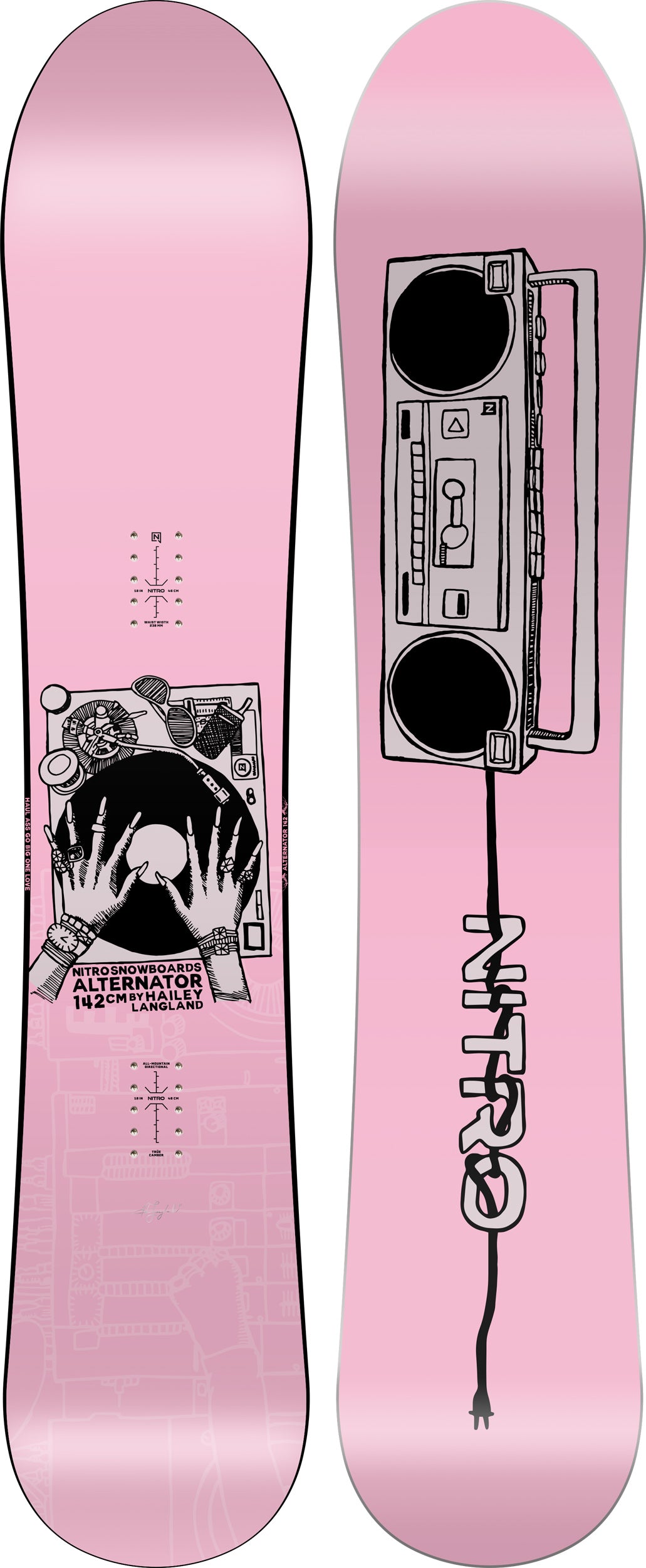 NITRO Nitro Alternator x Hailey Women's Snowboard 25/26