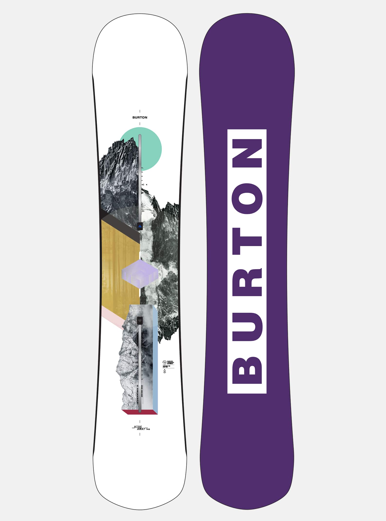 BURTON Women's Burton Hideaway Flat Top Snowboard 25/26
