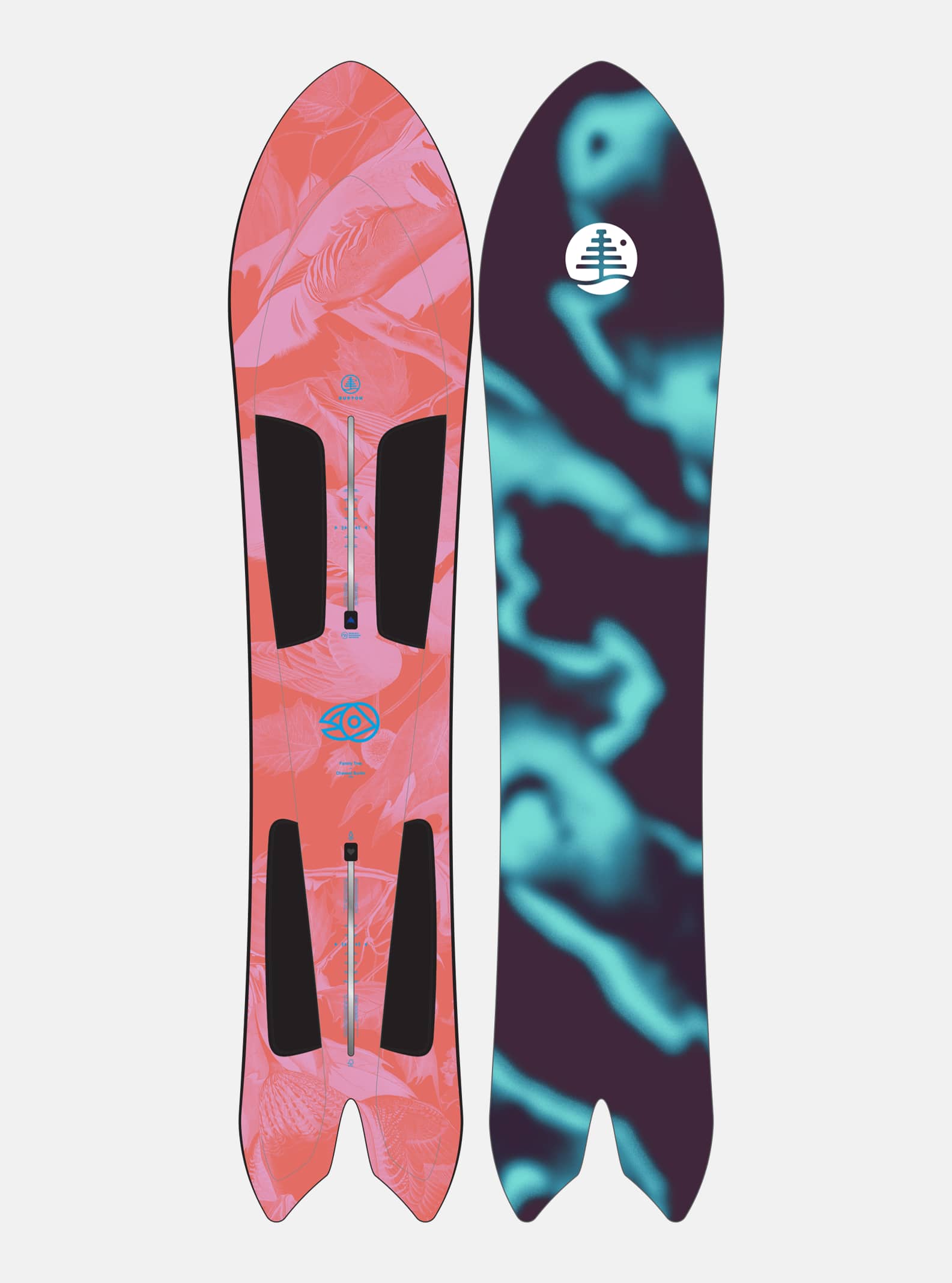 BURTON Burton Family Tree 3D Channel Surfer Flat Top Snowboard 25/26