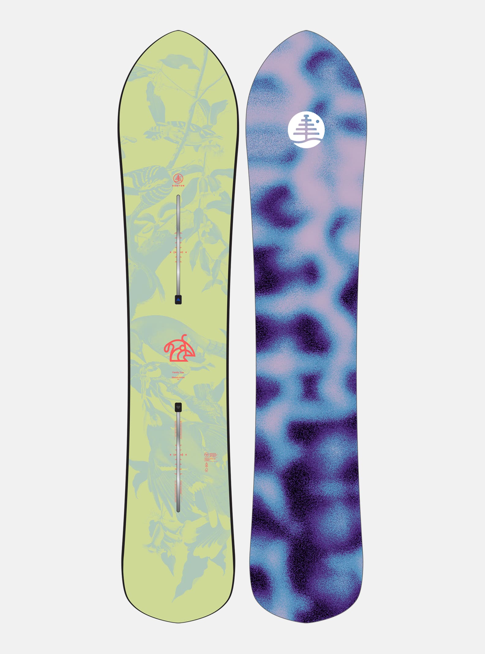 BURTON Burton Family Tree Sketch Artist Camber Snowboard 25/26