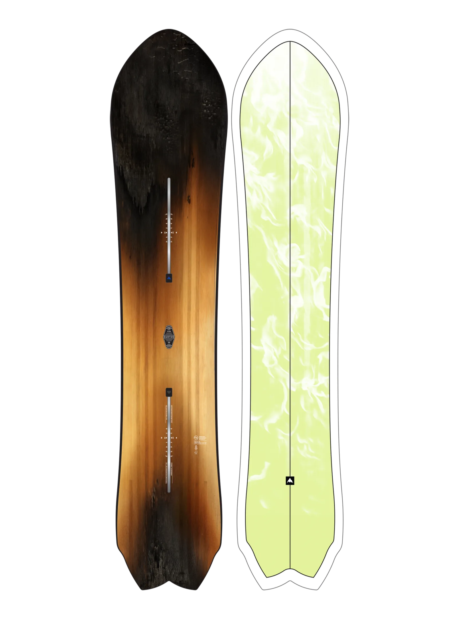 BURTON Burton 3D Fish Directional Flat Top Snowboard 25/26