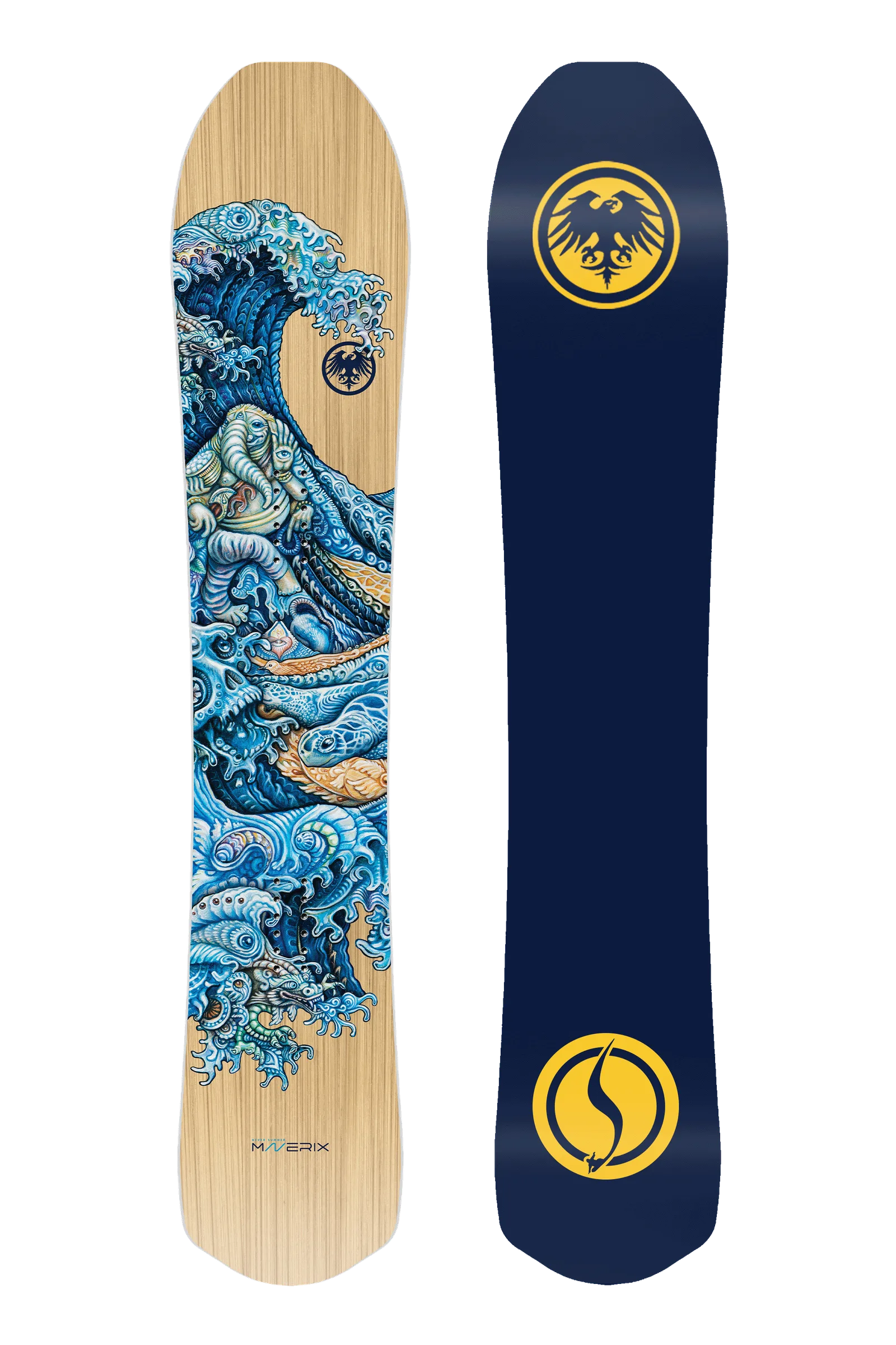 NEVER SUMMER Men's Small Batch Maverix Snowboard 26/27