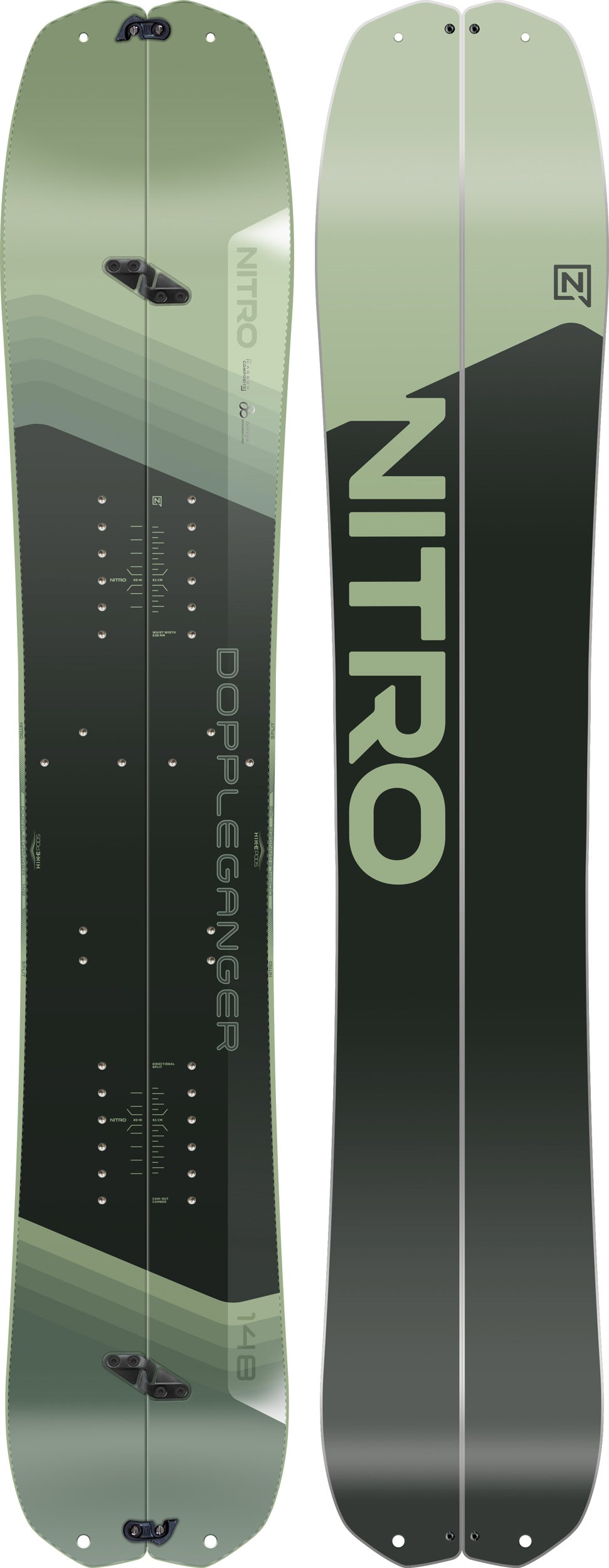 NITRO Nitro Doppleganger Splitboard 26/27